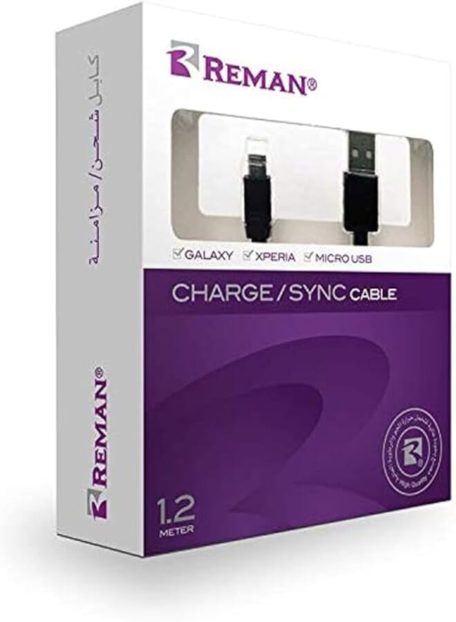 Reman USB Charge-sync Cable (1.2m)